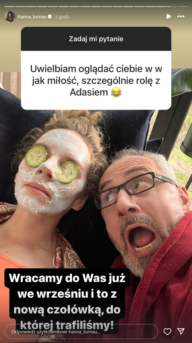 Hanna Turnau z Jackiem Kopczyńskim