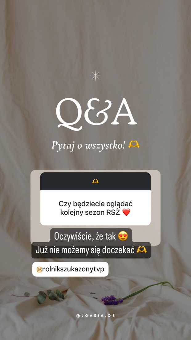 Joanna z Rolnik szuka żony