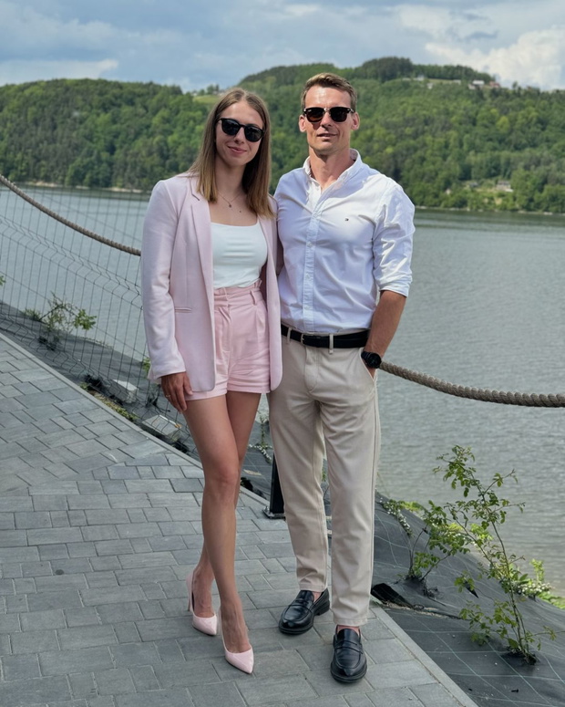 Klaudia Zwolińska z ukochanym