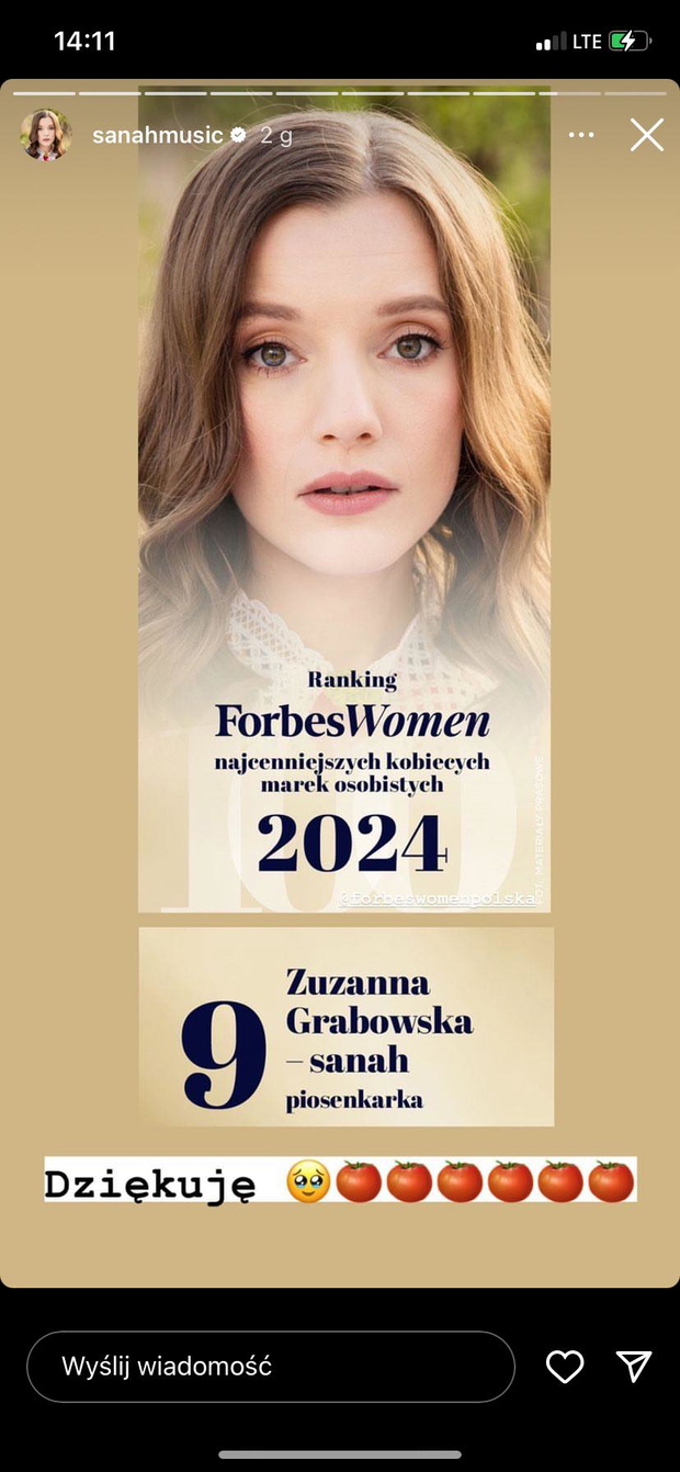 Sanah przekazała radosne wieści