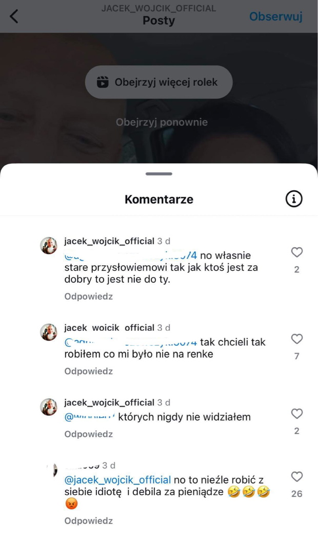 Jacek Wójcik tłumaczy, czy Dagmara Kaźmierska go utrzymywała