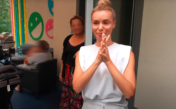 Iza Janachowska cała we łzach