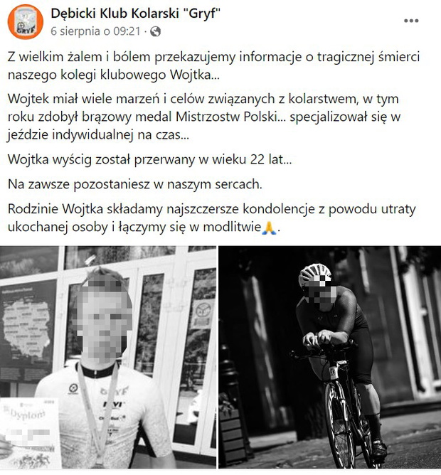 Nie żyje 22-letni polski medalista