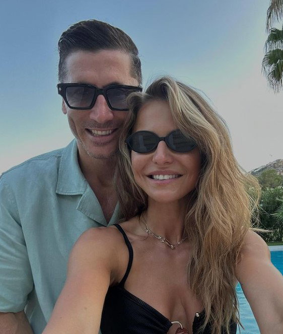 Anna i Robert Lewandowscy