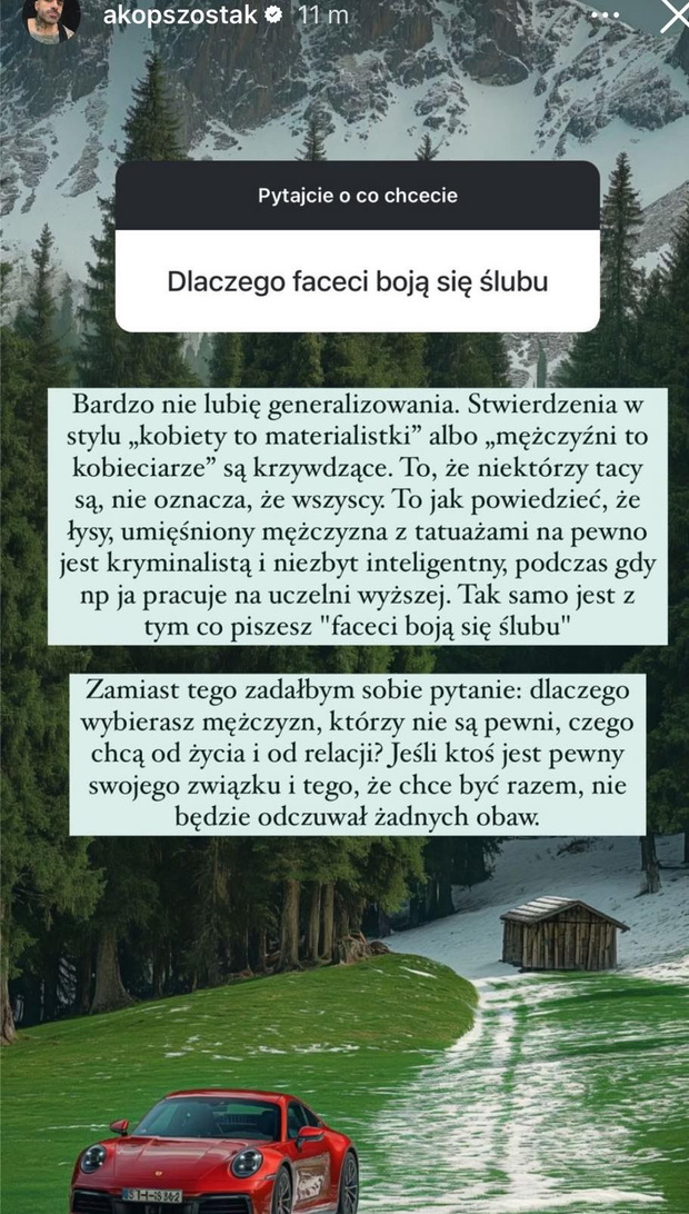 Akop Szostak - pytanie i odpowiedź