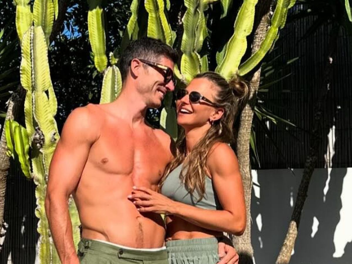 Anna i Robert Lewandowscy