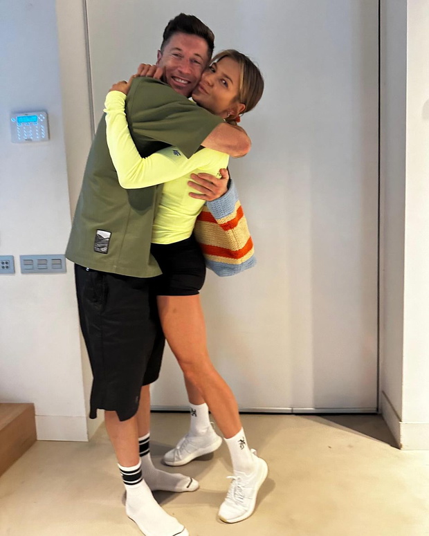 Anna Lewandowska i Robert Lewandowski