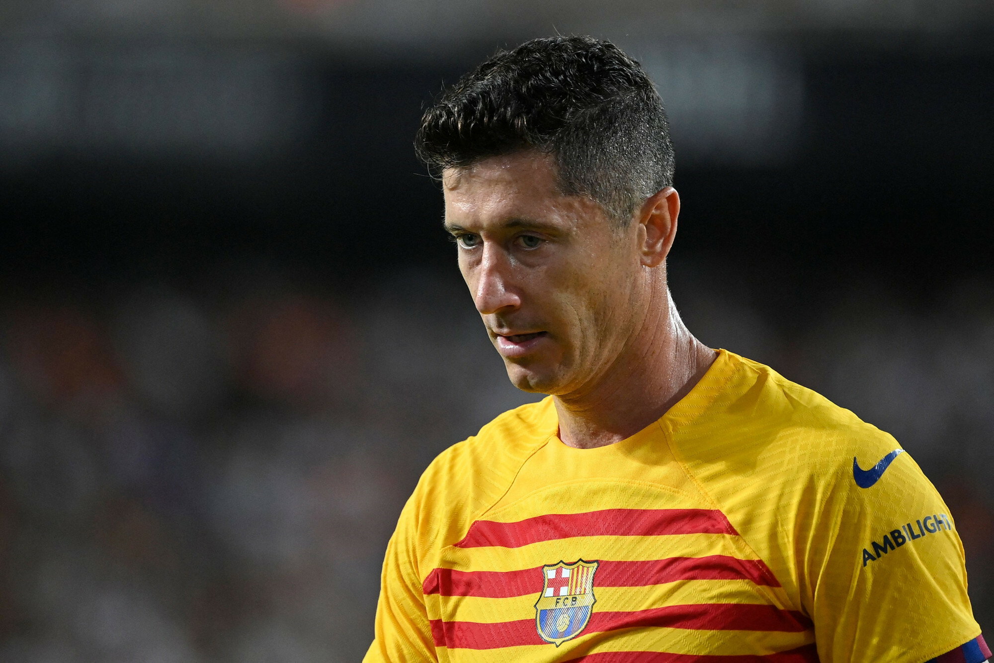 Robert Lewandowski w żałobie