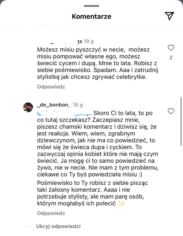 Awantura z udziałem partnerki Marcina Hakiela