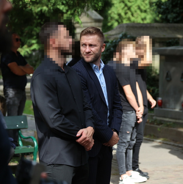 Jakub Błaszczykowski na pogrzebie Franciszka Smudy