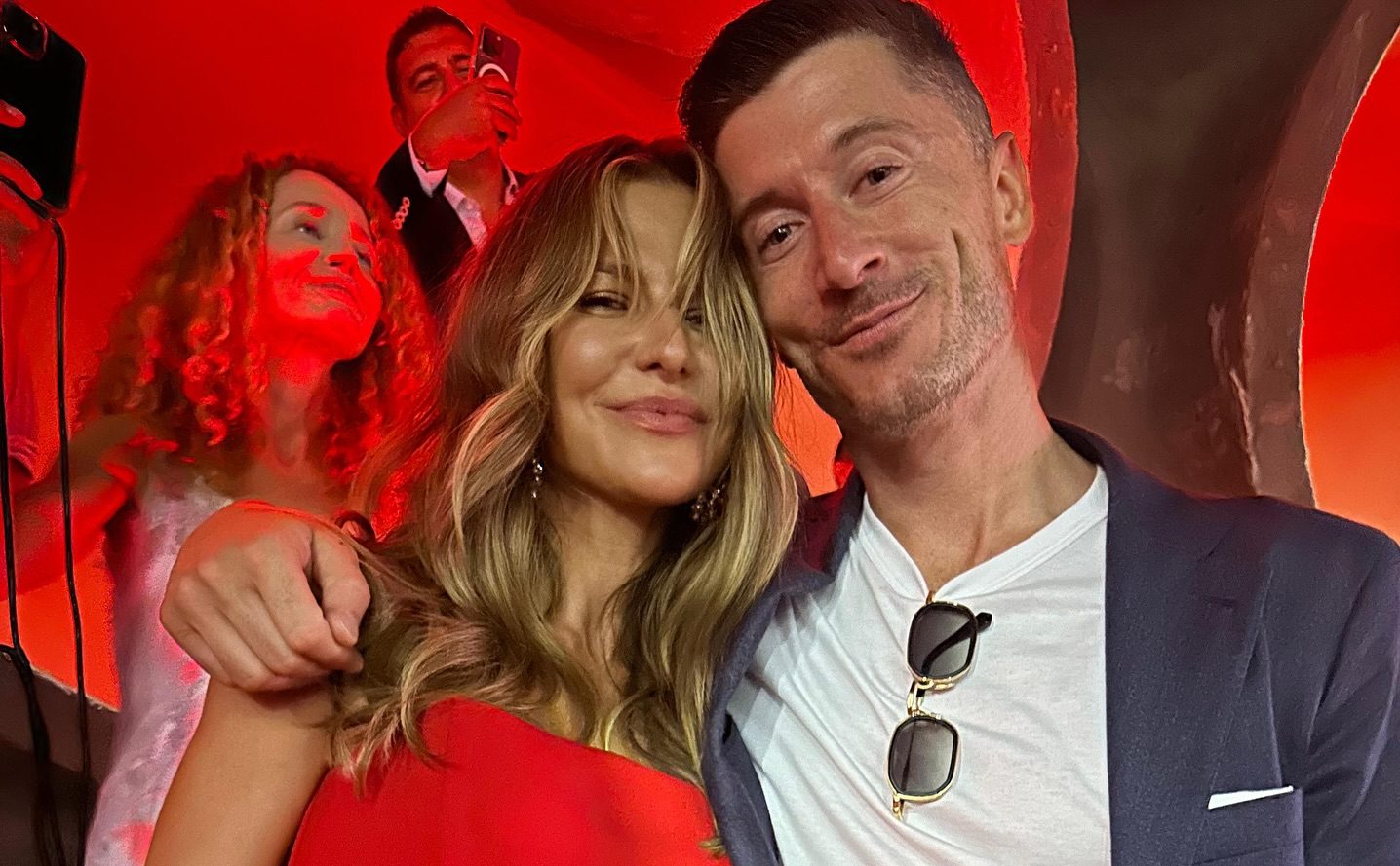 Anna i Robert Lewandowscy