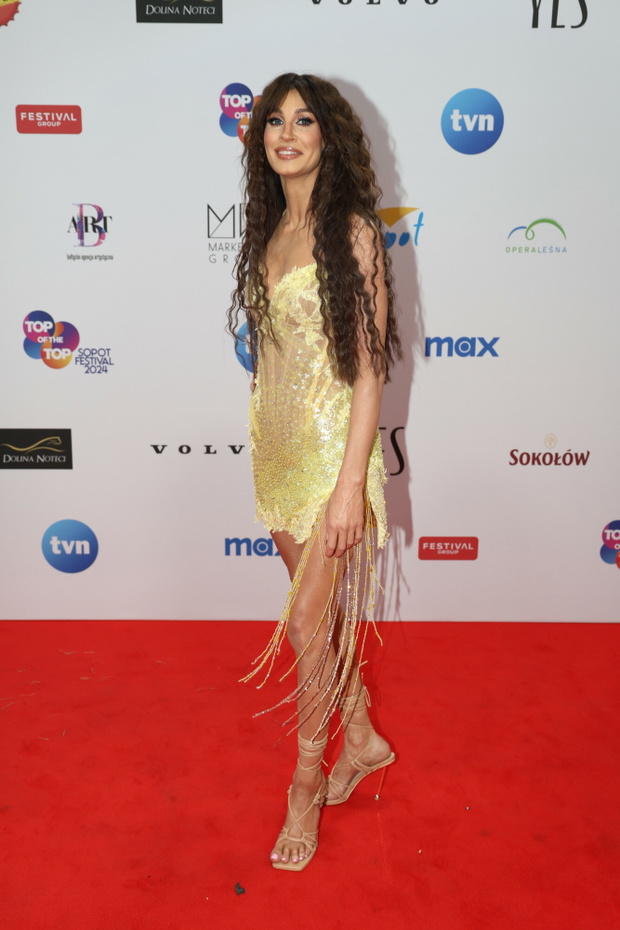 Sylwia Grzeszczak na festiwalu w Sopocie