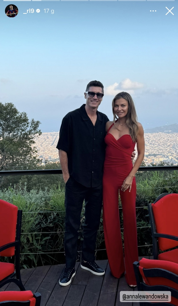Anna i Robert Lewandowscy