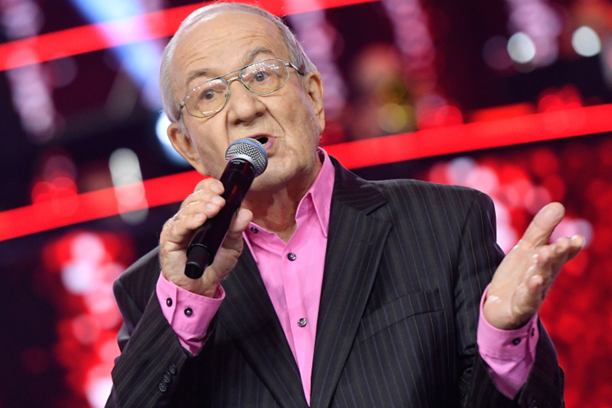 Andrzej Dąbrowski na festiwalu w Sopocie
