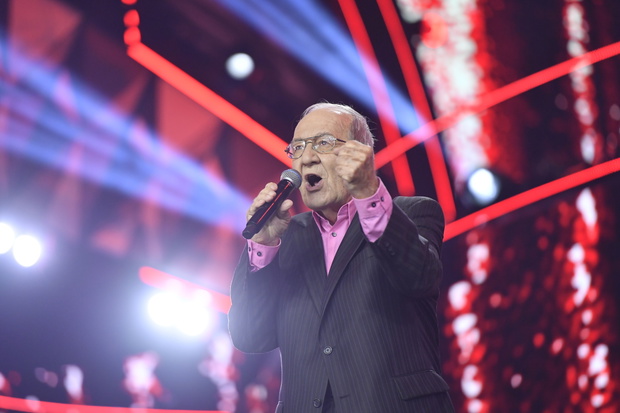 Andrzej Dąbrowski na festiwalu w Sopocie