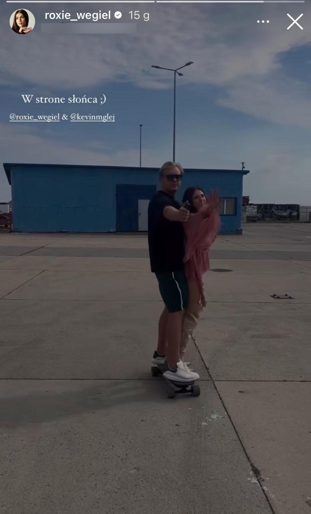Roksana Węgiel i Kevin Mglej