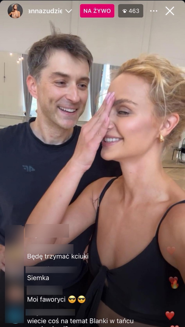 Hania Żudziewicz i Filip Bobek