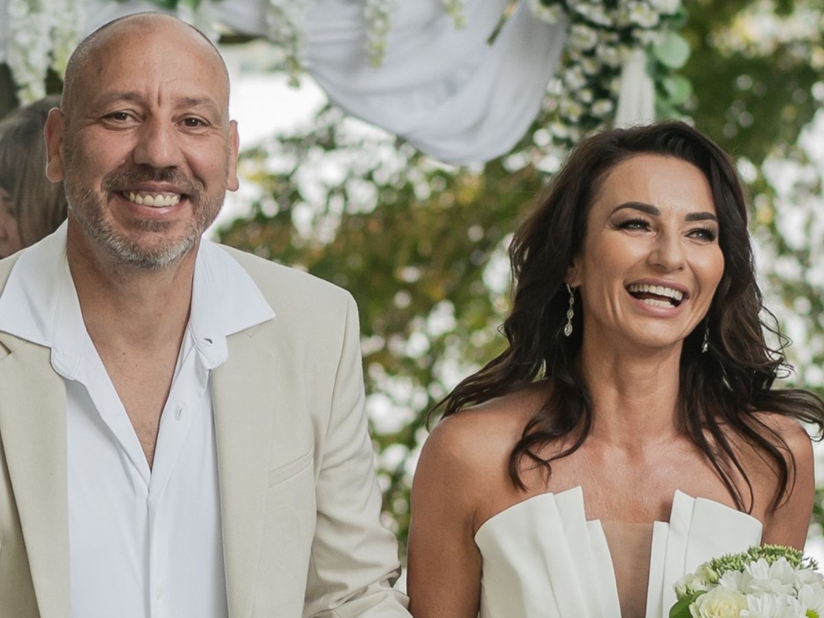 Jacek Olszewski wziął ślub, wdowiec po Agacie Mróz