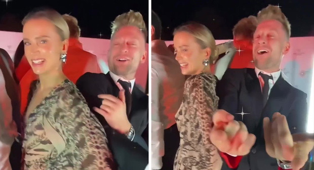 Maffashion i Michał Danilczuk na weselu Roksany Węgiel i Kevina Mgleja