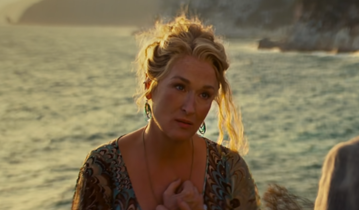 kadr z filmu Mamma Mia