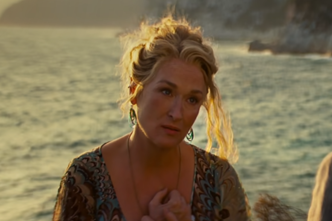 kadr z filmu Mamma Mia