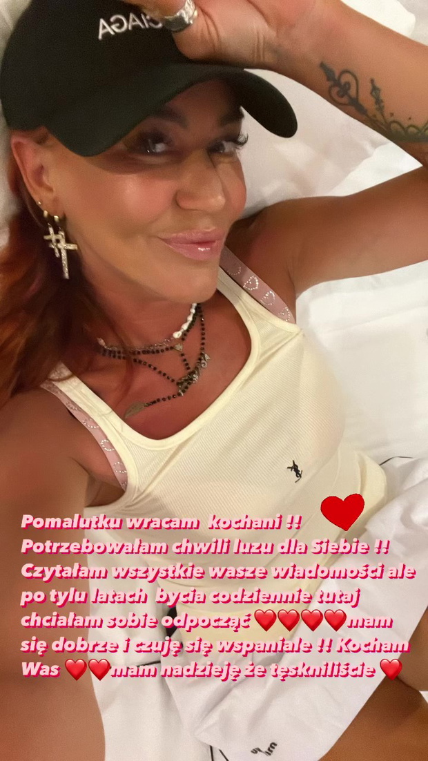 Agnieszka Kotońska zaniepokoiła wpisem
