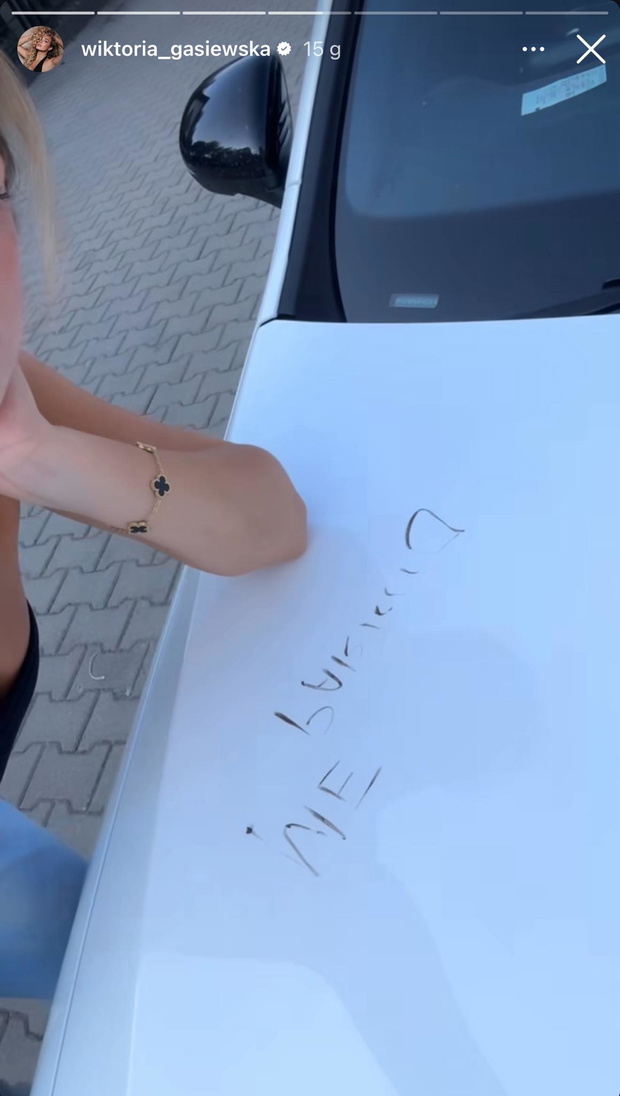 Wiktoria Gąsiewska pokazała, co zrobił jej sąsiad