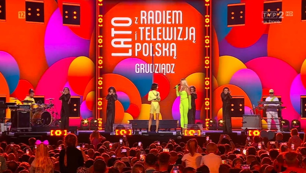 Doda i Natalia Nykiel podczas Lata z Radiem i Telewizją Polską
