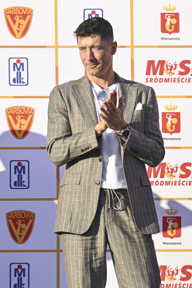 Robert Lewandowski odebrał odznaczenie