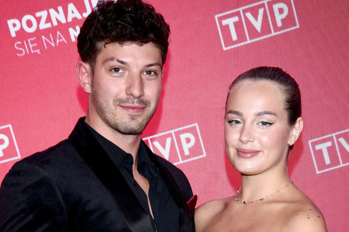 Wiktoria Gąsiewska z ukochanym na ramówce TVP