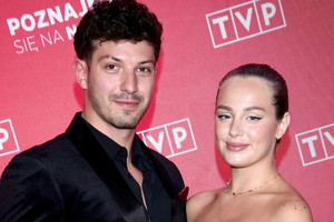 Wiktoria Gąsiewska z ukochanym na ramówce TVP