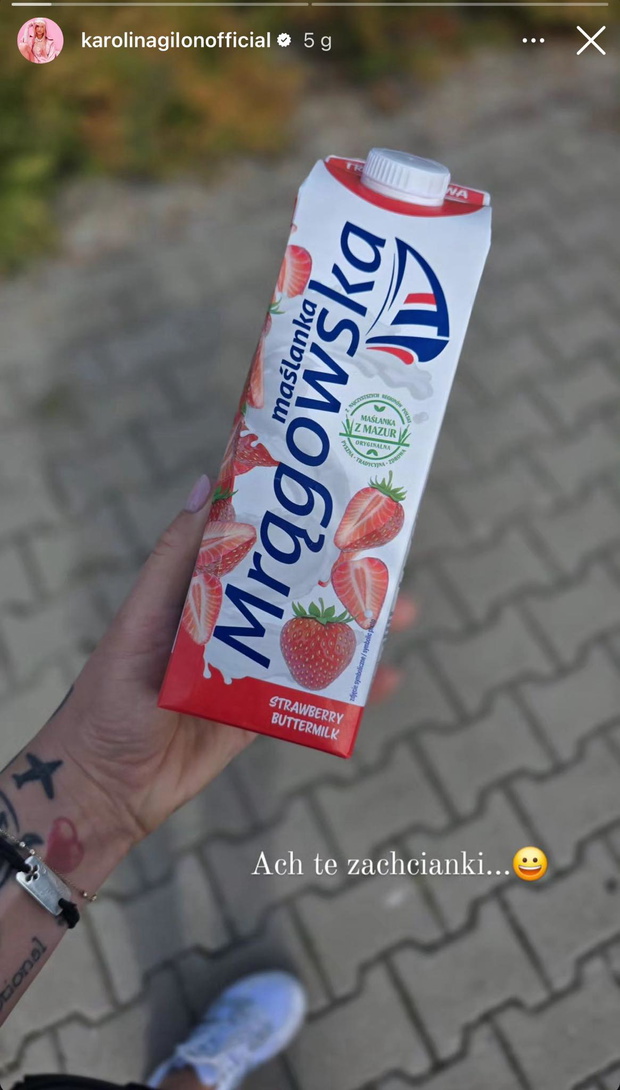 Karolina Gilon pokazała swoje zachcianki ciążowe