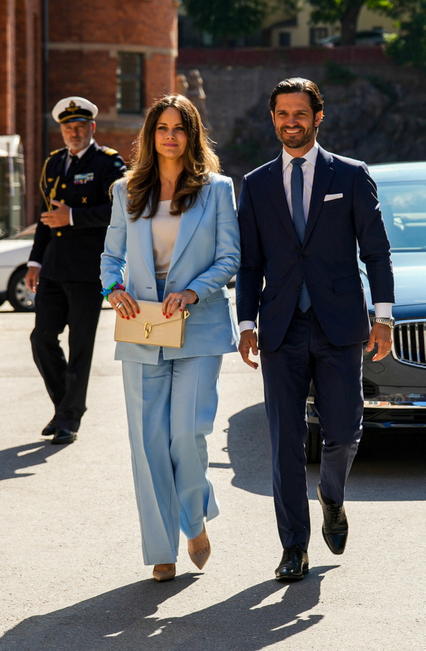 księżna Sofia i książę Carl Philip z dziećmi