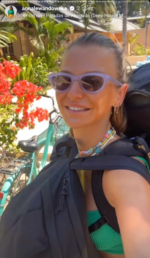 Anna Lewandowska na wyprawie w Azji