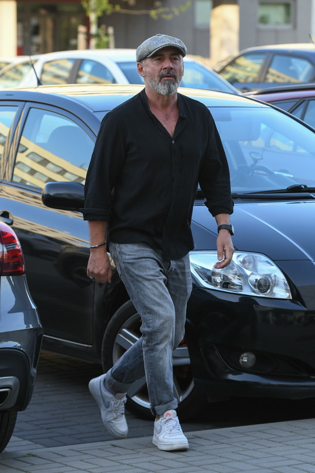 Jacek Kopczyński z tajemniczą blondynką