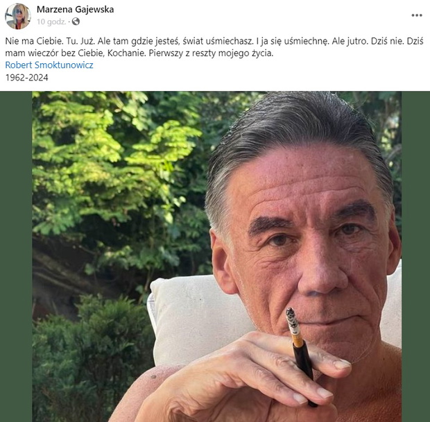 Nie żyje Robert Smoktunowicz