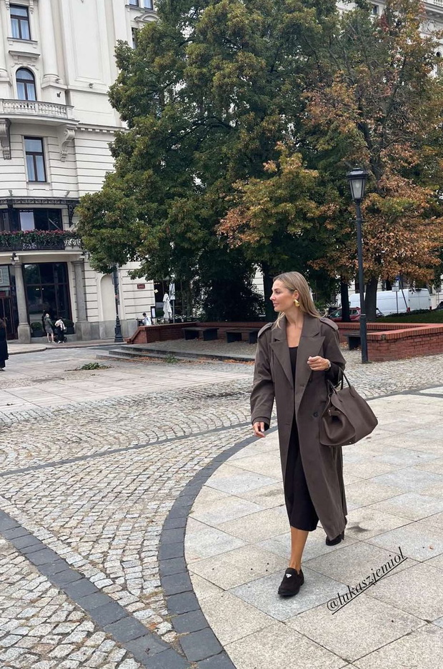Małgorzata Socha w jesiennej stylizacji