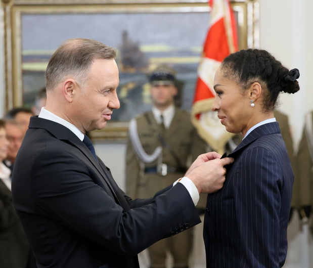 Omenaa Mensah i Rafał Brzoska przekazali pół miliona złotych powodzianom