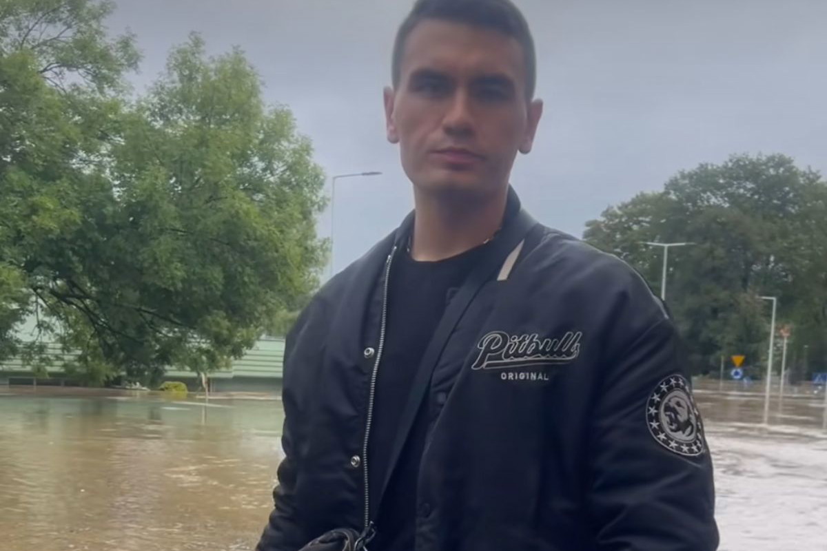 Conan Kaźmierski o powodzi