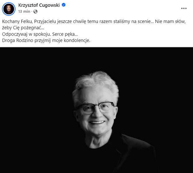 Nie żyje Felicjan Andrzejczak