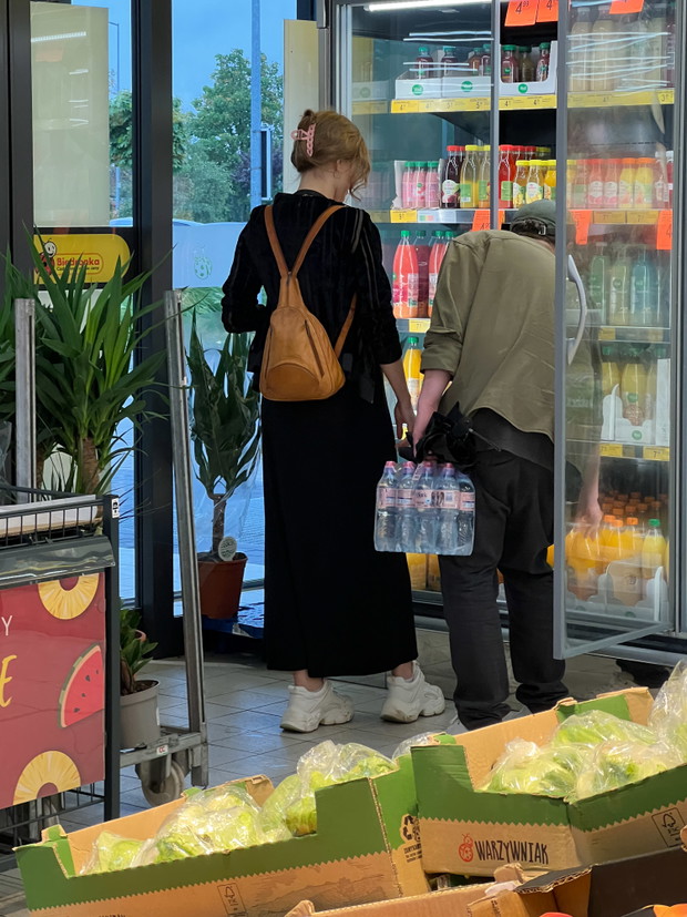 Antoni Królikowski z partnerką Izabela Banaś