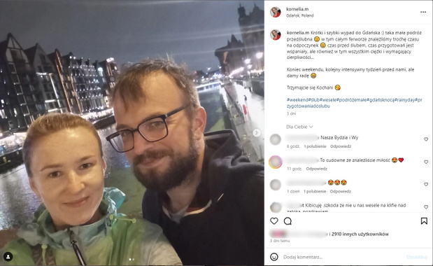 Kornelia i Marek ze Ślubu od pierwszego wejrzenia