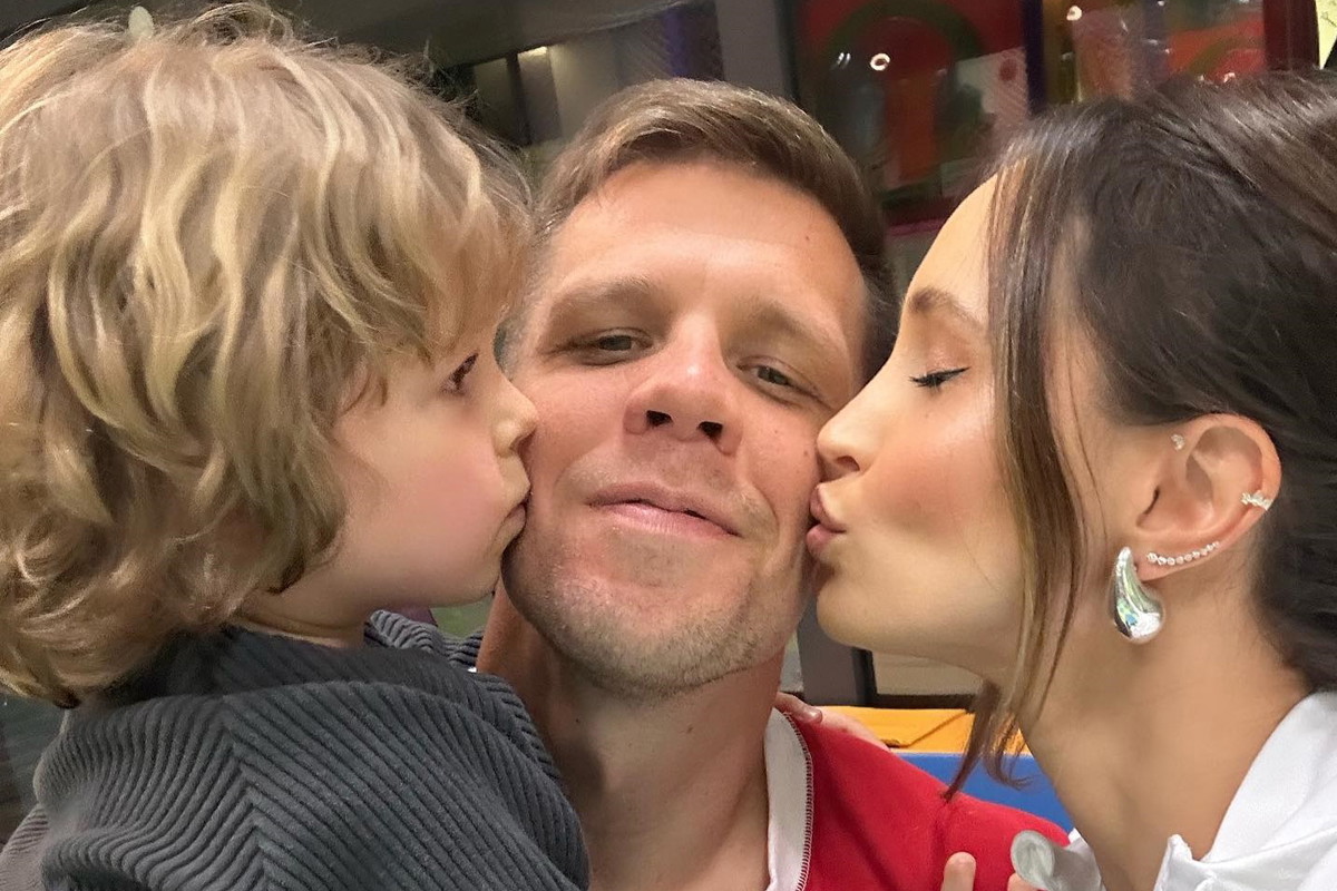 Wojciech Szczęsny i Marina