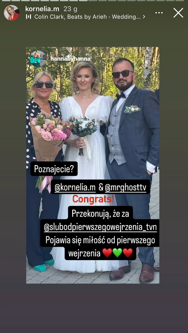 Kornelia i Marek ze Ślubu od pierwszego wejrzenia