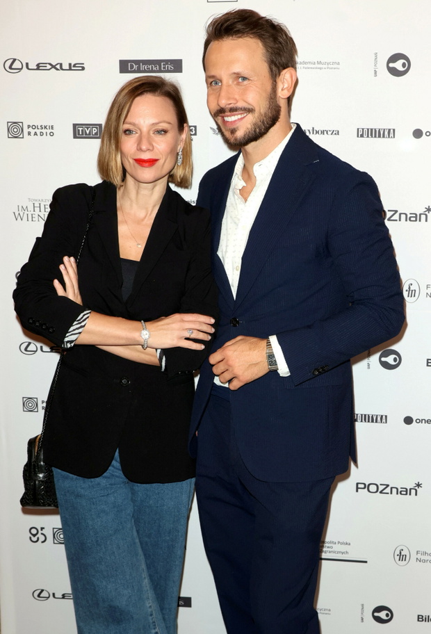 Maja Ostaszewska i Michał Englert