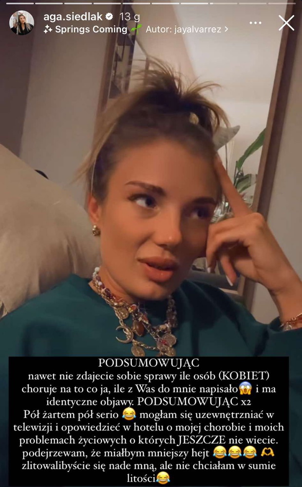 Agnieszka z Hotelu Paradise opowiedziała o chorobie