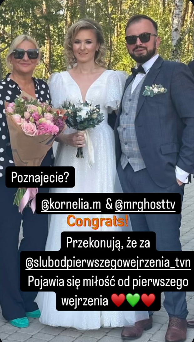 Ślub Kornelii i Marek ze Ślubu od pierwszego wejrzen