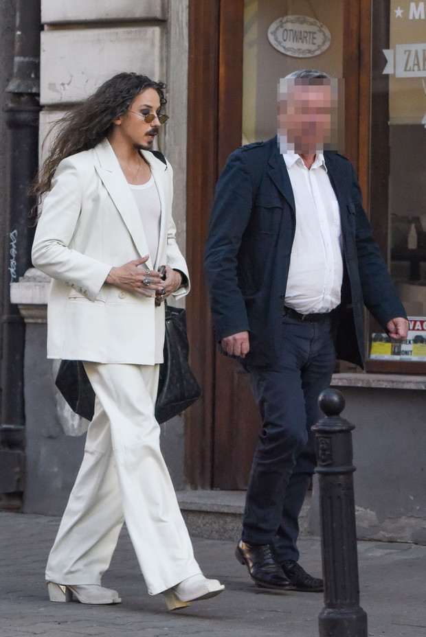 Michał Szpak w świetnym humorze na spotkaniu