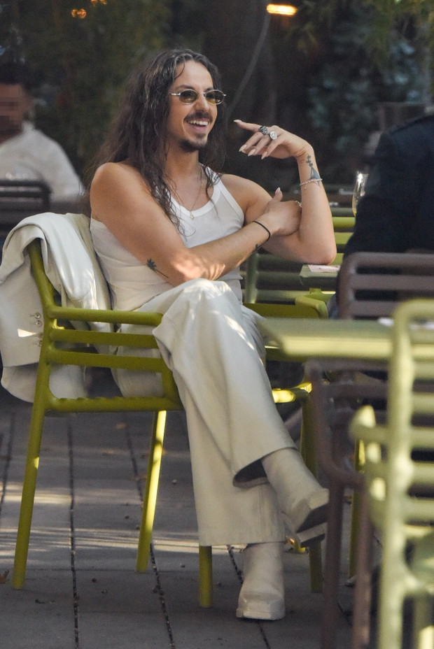 Michał Szpak w świetnym humorze na spotkaniu