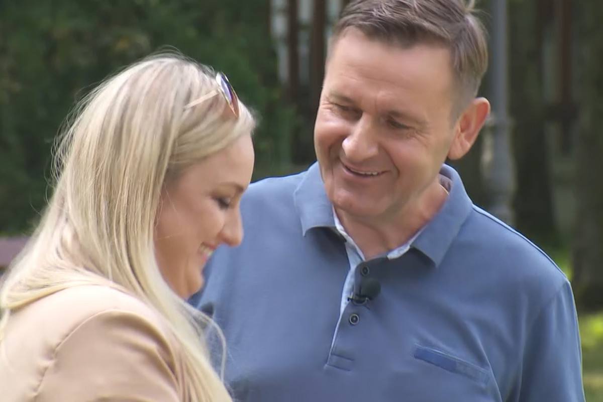 Sebastian z Rolnik szuka żony flirtuje z kandydatką